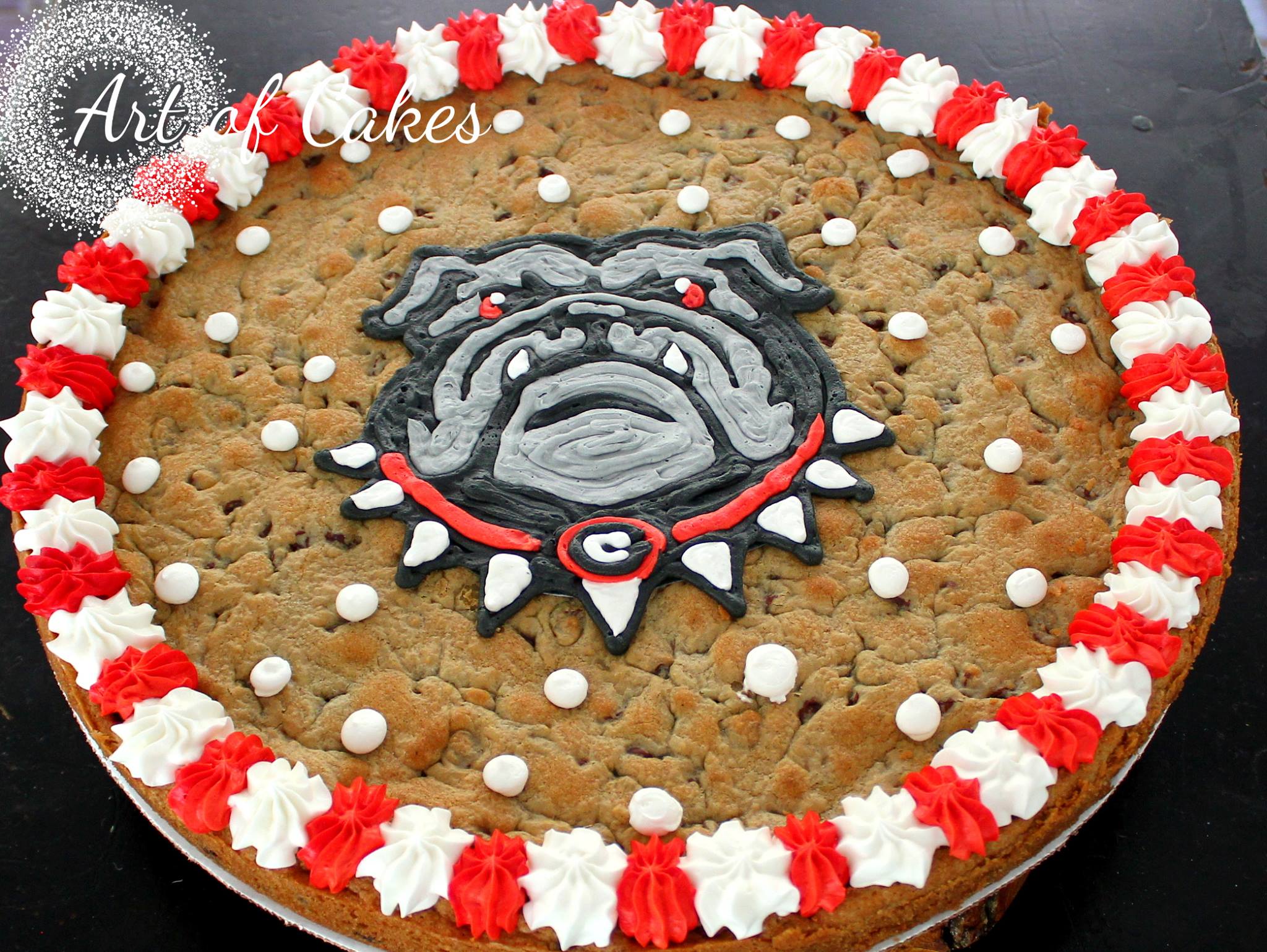 Georgia bulldog 2025 cake decorations