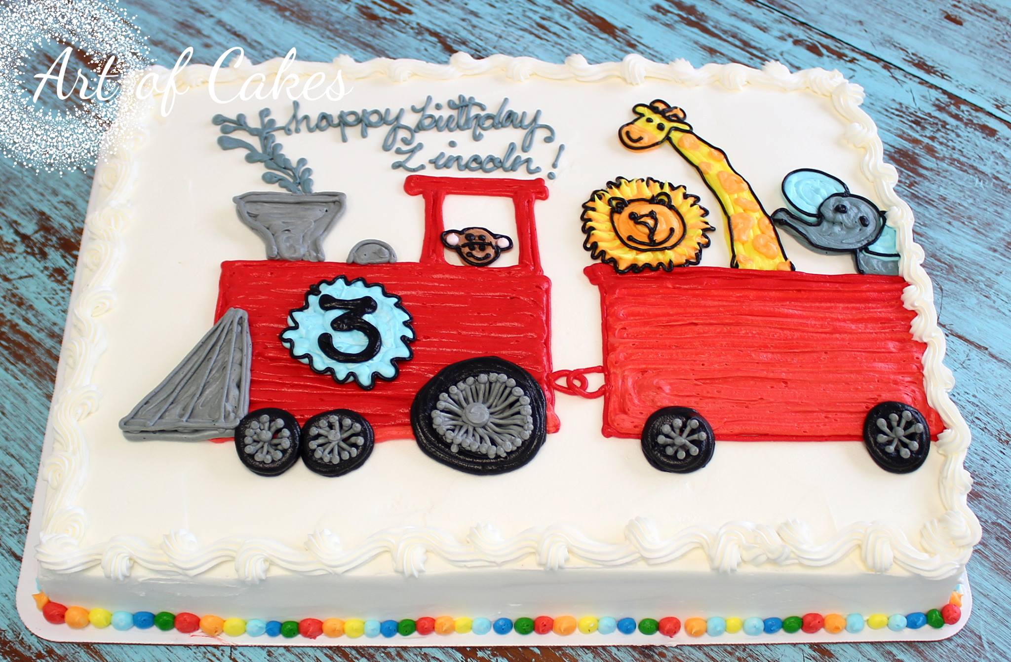 Next stop…Cakeville. [Train Cake] | brooke's nook