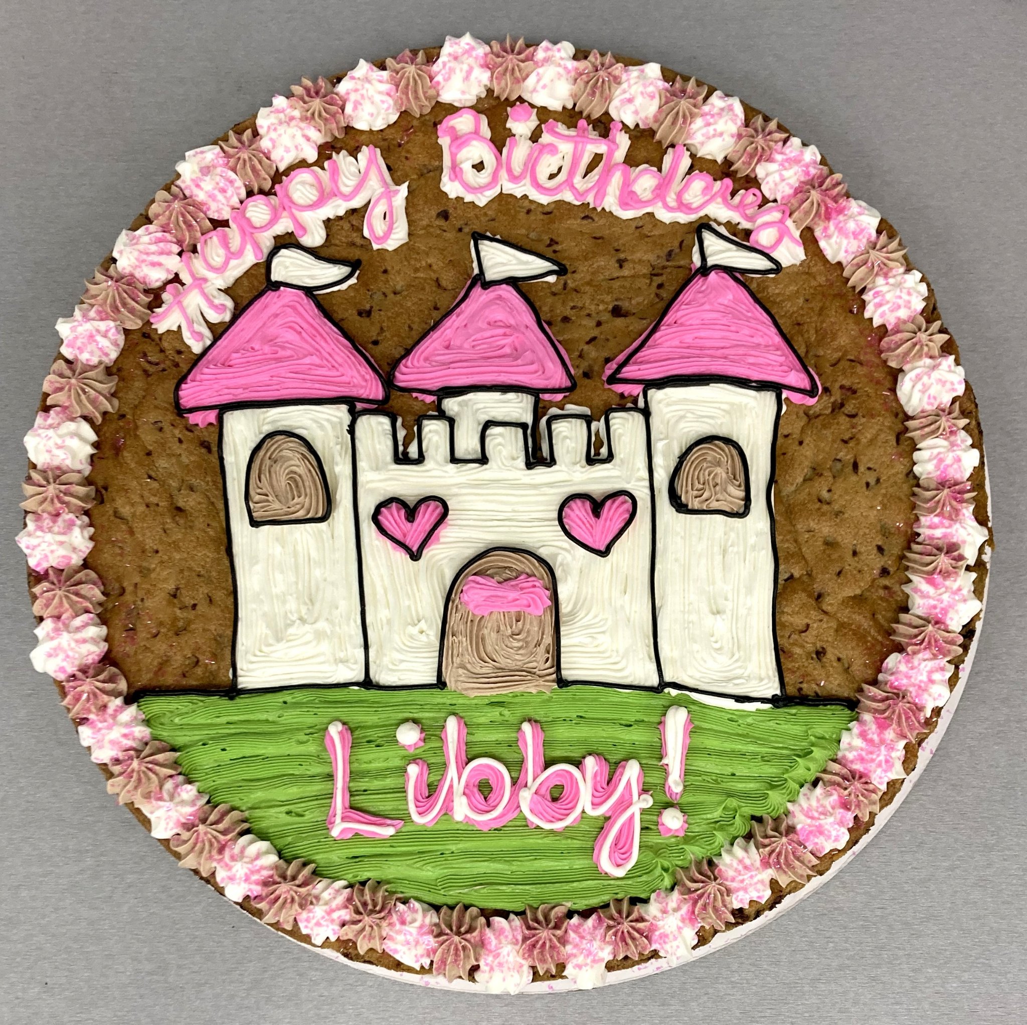 Princess Theme Cake. Castle Theme by Creme Castle