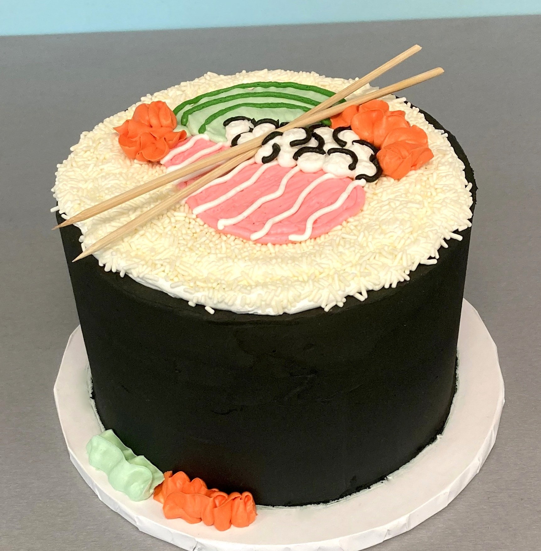 Buttercream Sushi Cake