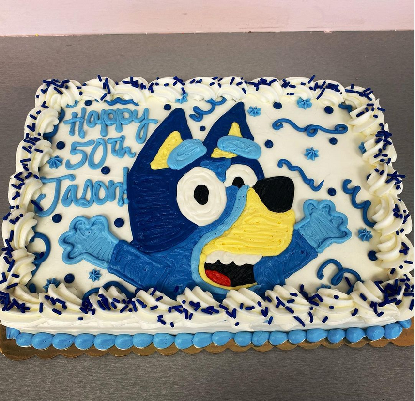 Bluey Birthday Cake – Gimme S'more